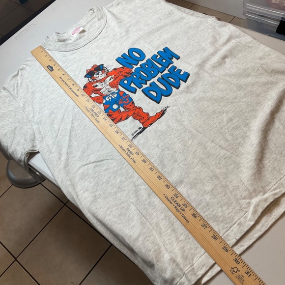 Vintage 1989 No Problem Dude T-Shirt Size Large - Picture 2 of 8
